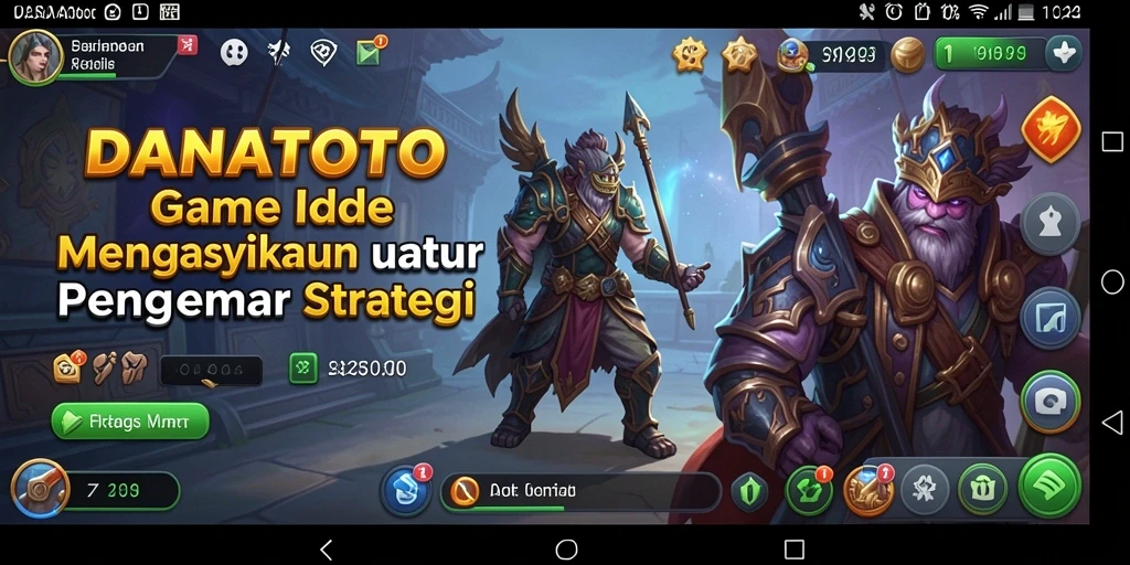 Tangkapan layar gameplay <strong>DANATOTO</strong> menampilkan pengelolaan sumber daya yang menyenangkan.