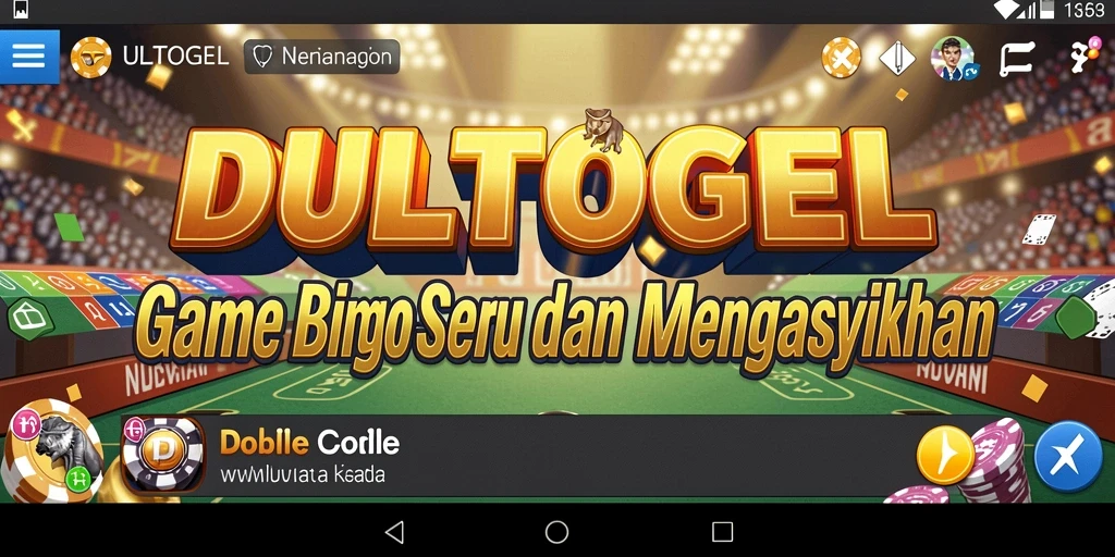 Tampilan gameplay DULTOGEL yang seru dan interaktif.