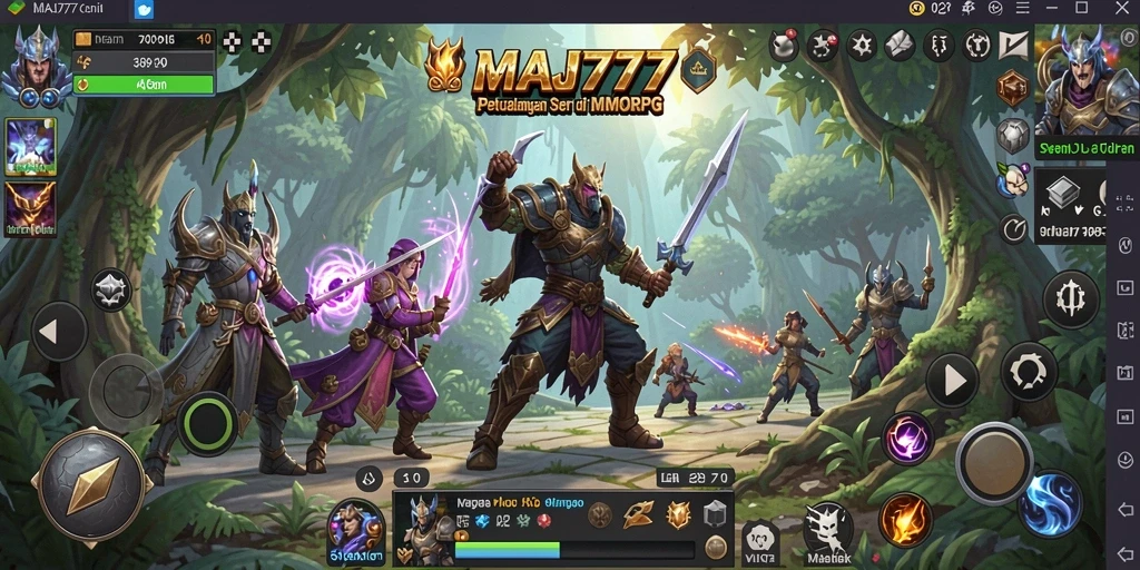 Gambaran utama gameplay seru dan mendalam di MAJ777.
