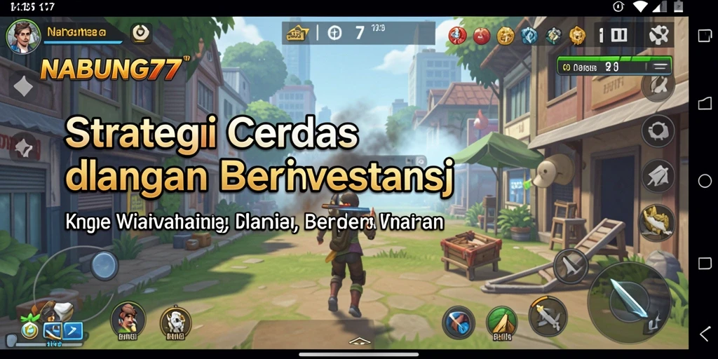 Screenshot gameplay NABUNG77 menunjukkan aksi strategi investasi yang menarik.