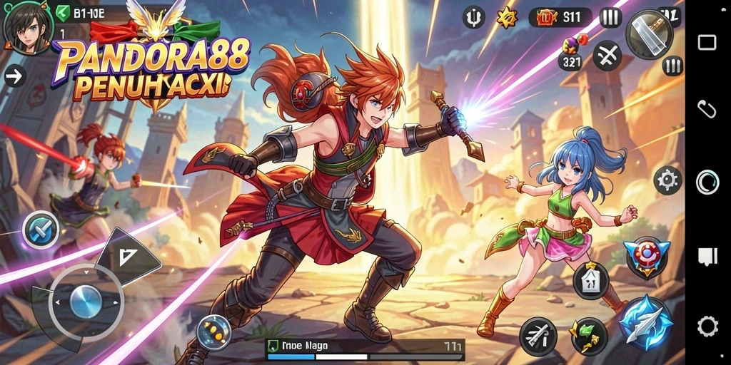 Tampilan menakjubkan dari petualangan di PANDORA88.