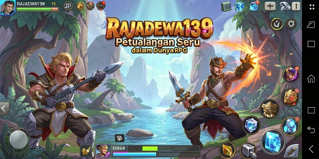 Gameplay seru RAJADEWA138 di dunia RPG yang menakjubkan.