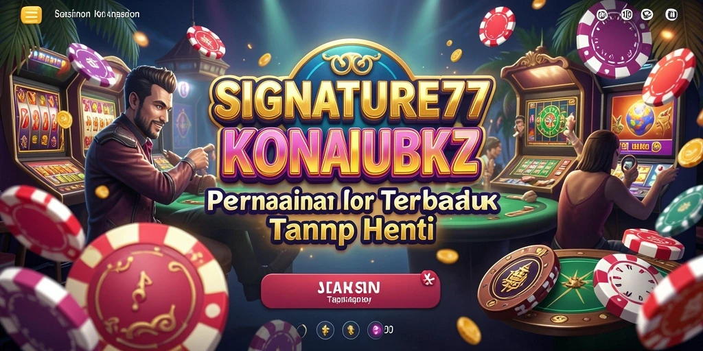Tangkapan layar SIGNATURE77 menampilkan suasana permainan Kasino yang seru dan menegangkan.