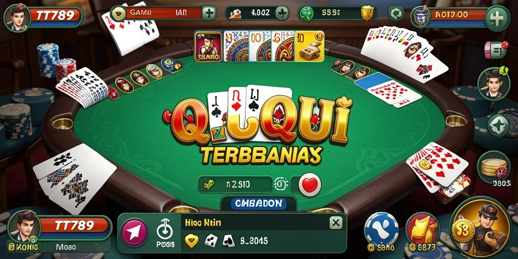 Gameplay QiuQiu yang seru dan interaktif di TT789.